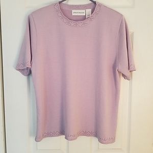 Lilac Light Sweater Blouse Lathe